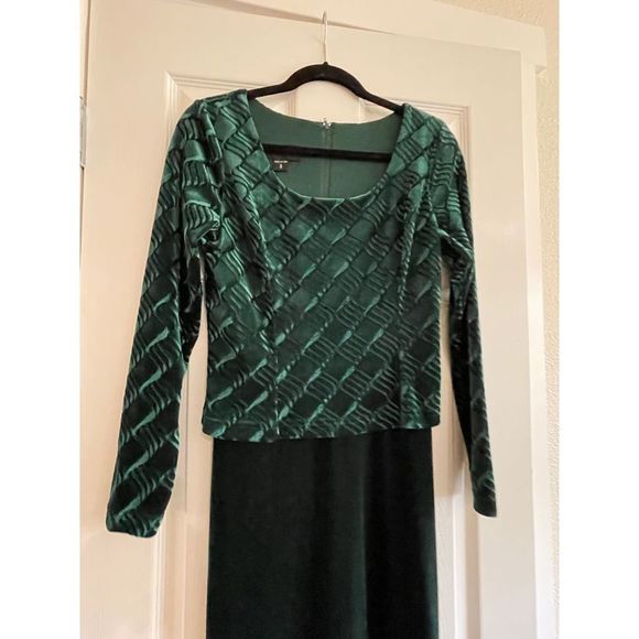 SCOTT MCCLINTOCK velvet vintage dress - Picture 1 of 15